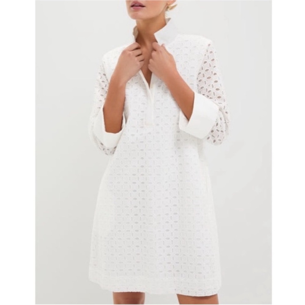 Tuckernuck White Eyelet Tunic Dress